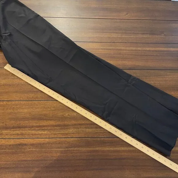 NWOT Canali Men's Tessuto Trousers in Black size 38